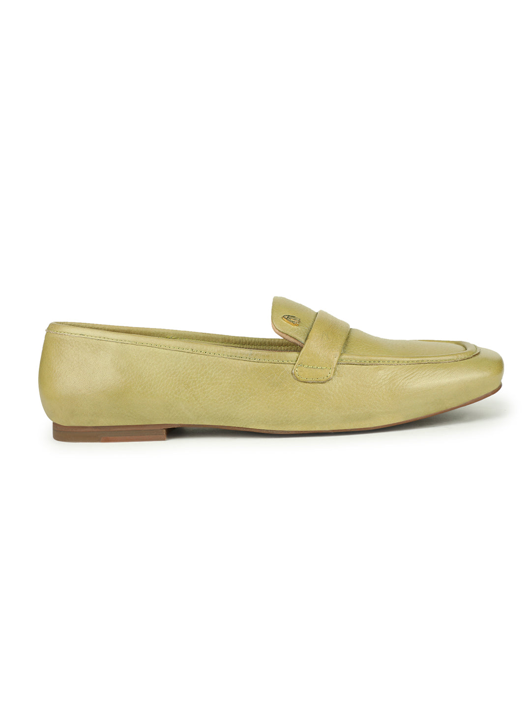 Hush Puppies Women Light Green Casual Slip-on Loafers - Light Green - View 2
