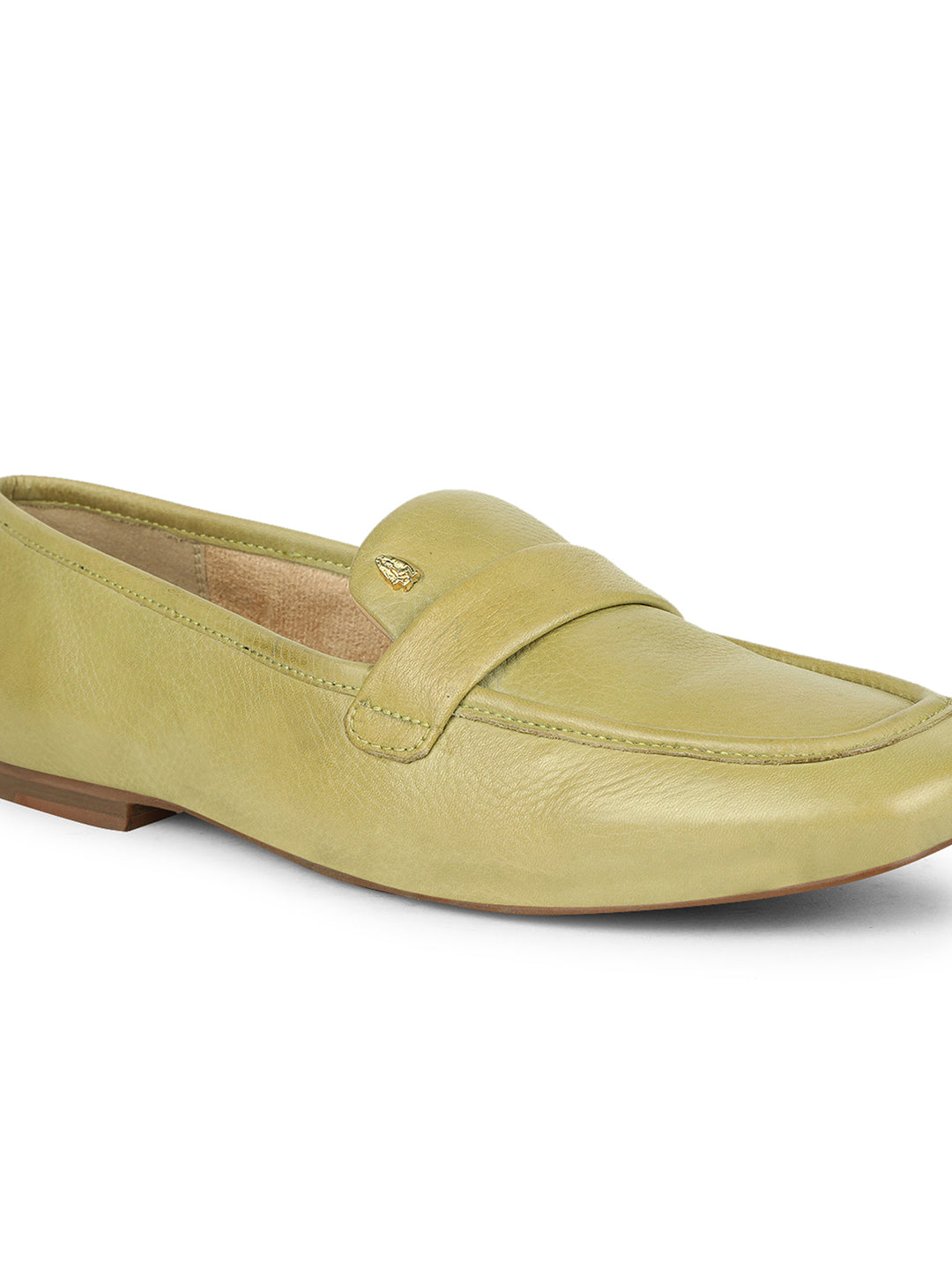 Hush Puppies Women Light Green Casual Slip-on Loafers - Light Green - View 5