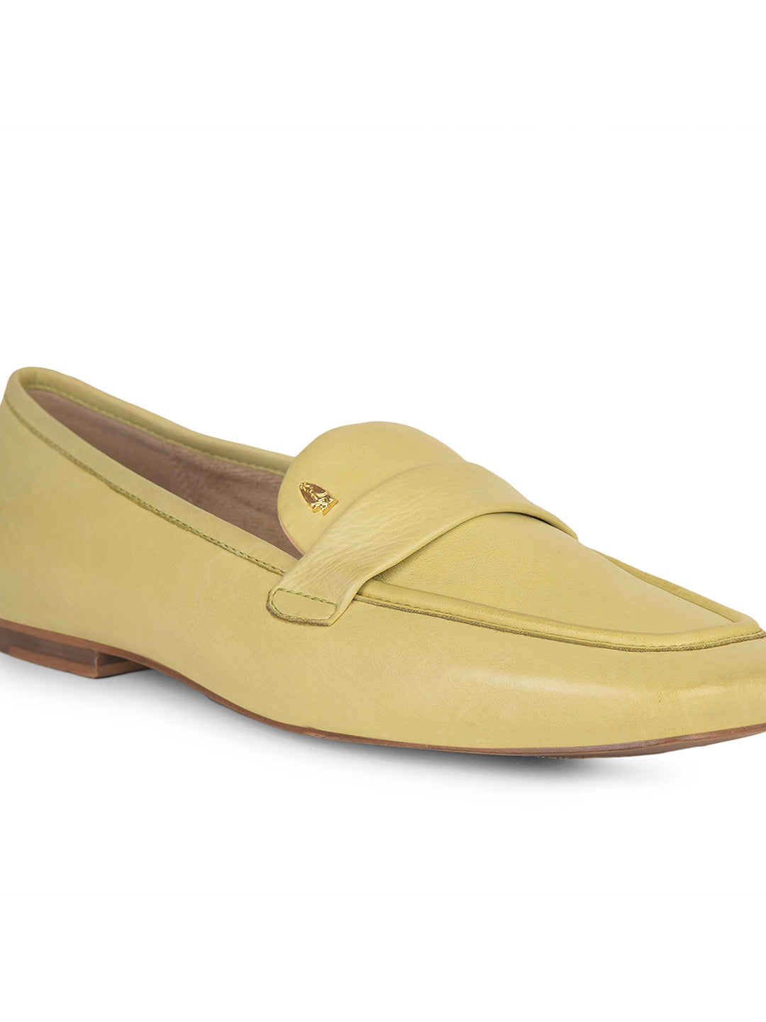 Hush Puppies Women Yellow Casual Slip-on Loafers - Yellow - View 5