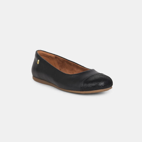 Hush Puppies Women Black Casual Ballet Flat