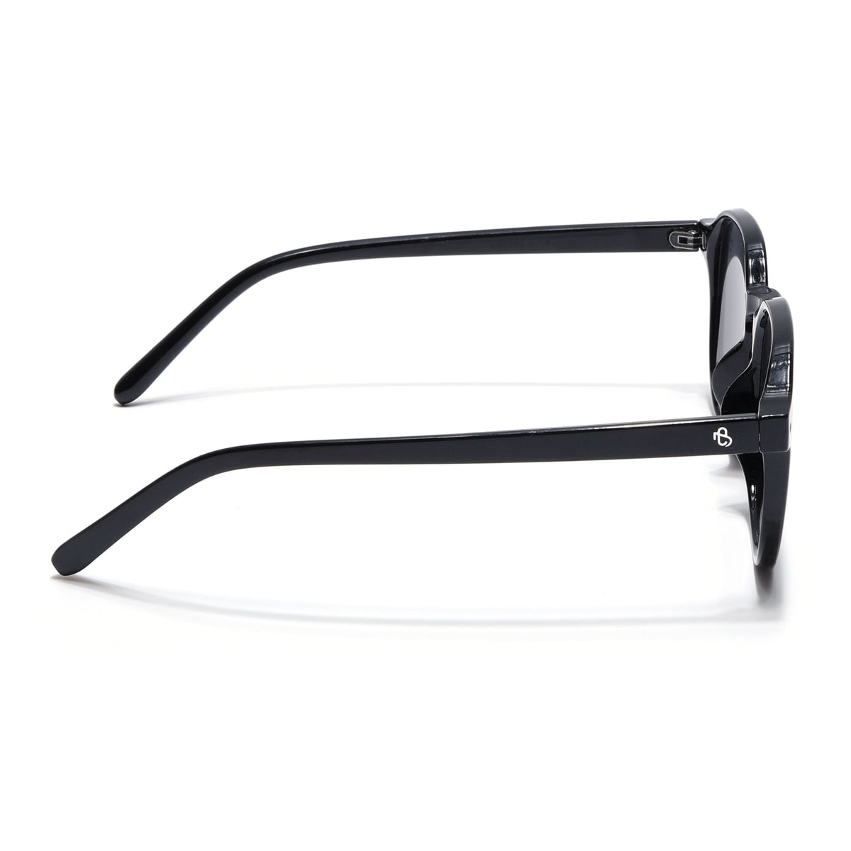 Eyejack Black Round Sunglasses for Men and Women - Style 1192 - view 7