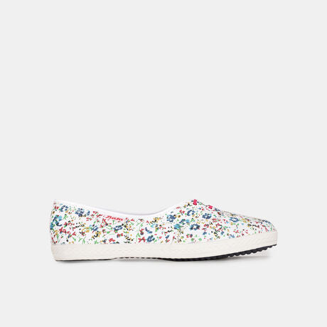 Bata Women White Casual Ballet Flat