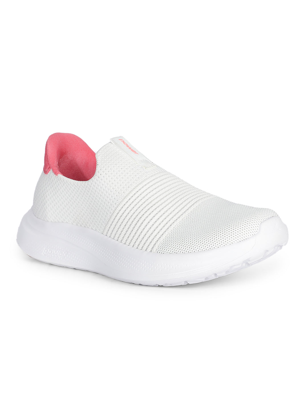 Power Women White Slip-on Sports Shoes - White - View 1