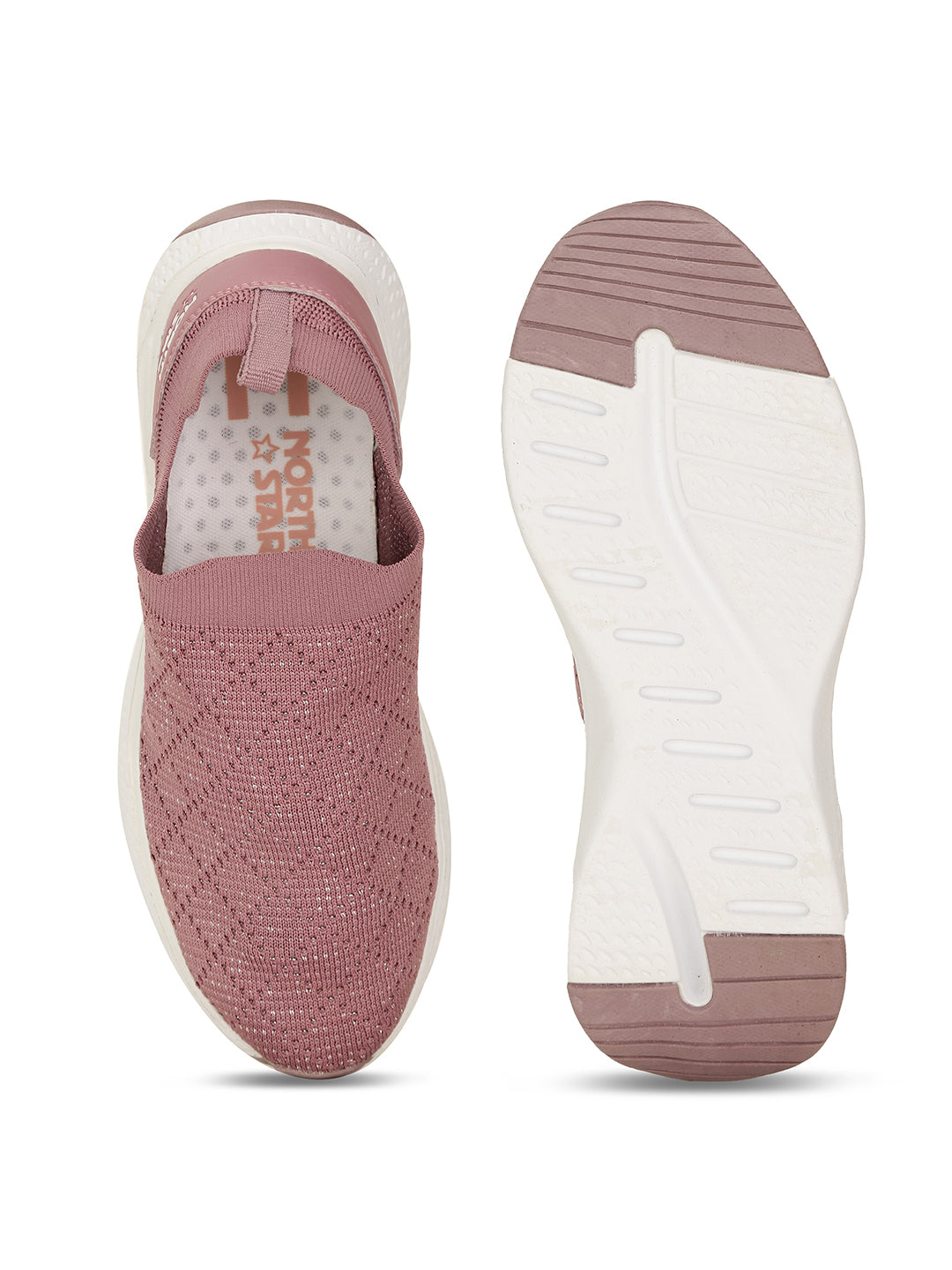 North Star Women Pink Casual Slip-on Shoes - Pink - View 4