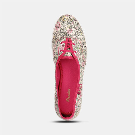 Bata Women Red Casual Ballet Flat