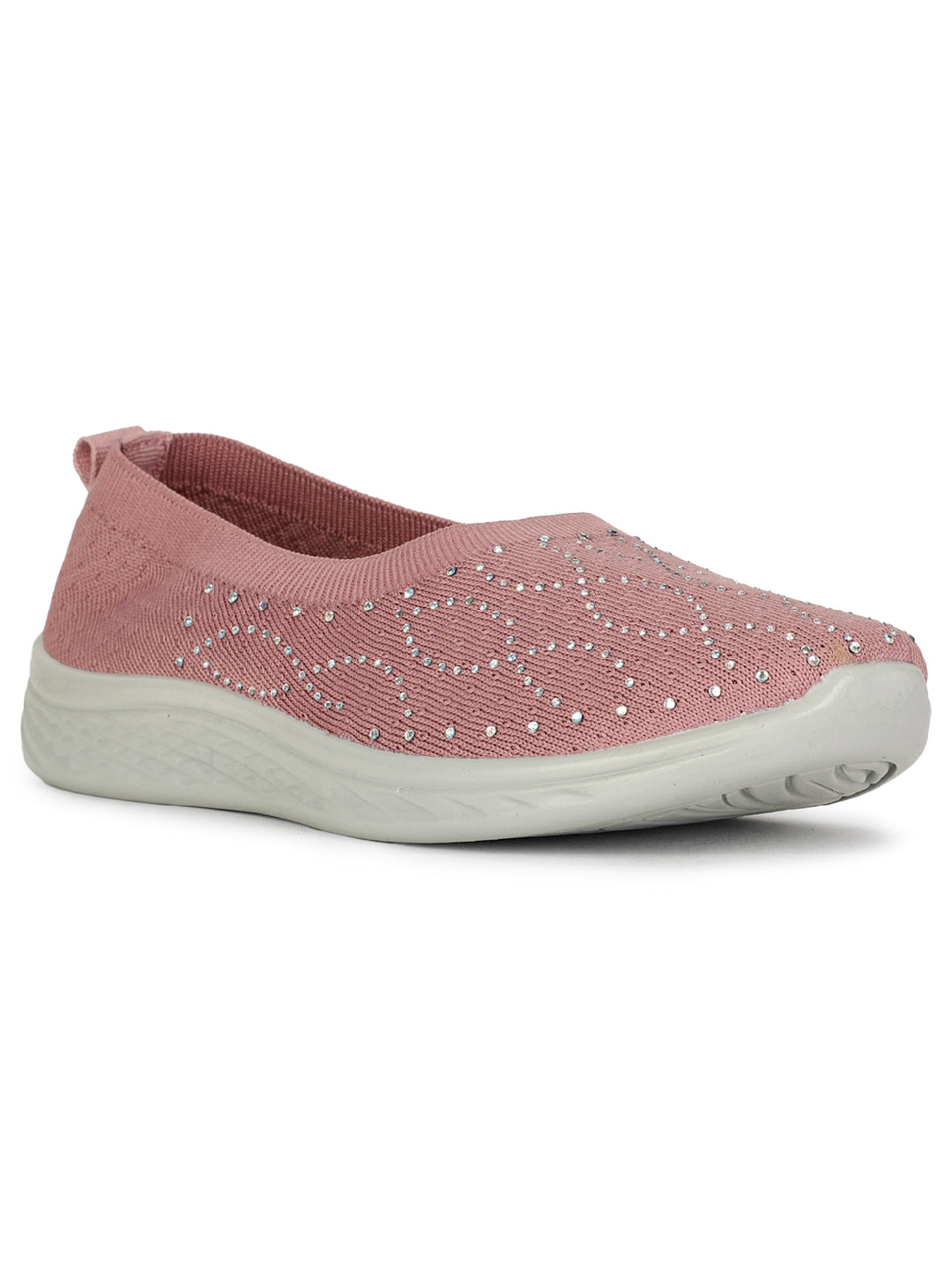 Bata Women Pink Casual Slip-on Shoes - Pink - View 1