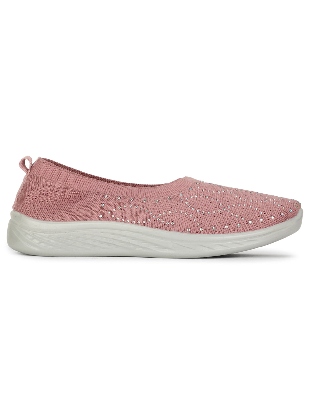 Bata Women Pink Casual Slip-on Shoes - Pink - View 2
