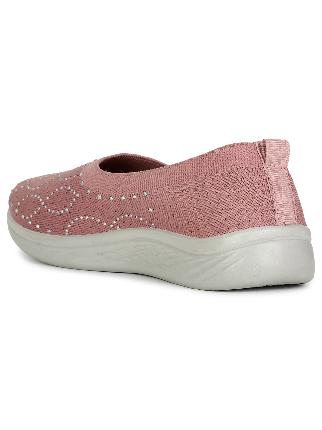 Bata Women Pink Casual Slip-on Shoes - Pink - View 3