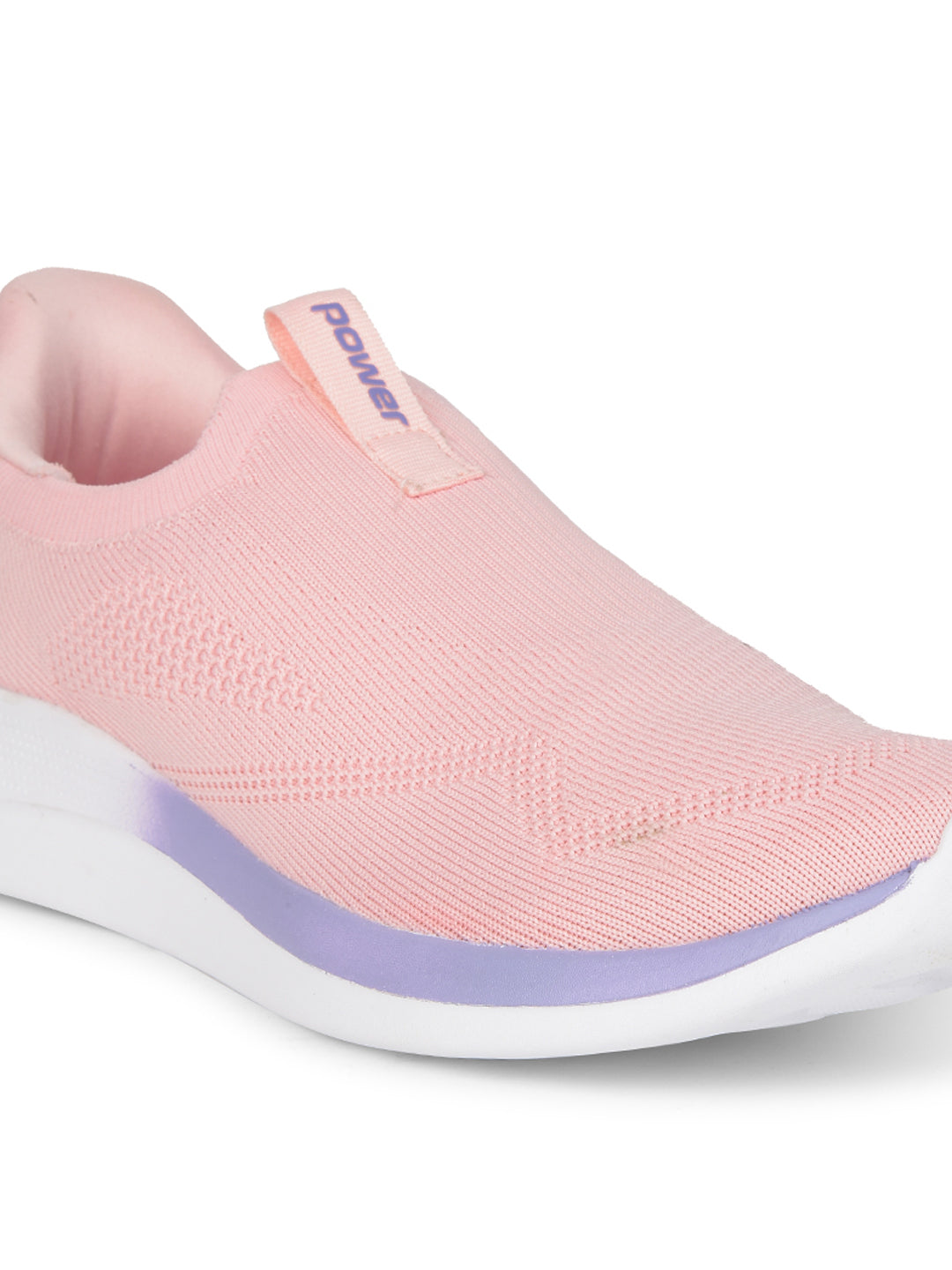 Power Women Pink Slip-on Sports Shoes - Pink - View 5