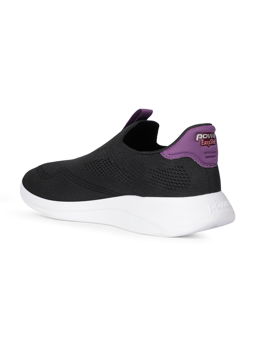 Power Women Black Slip-on Sports Shoes - Black - View 3