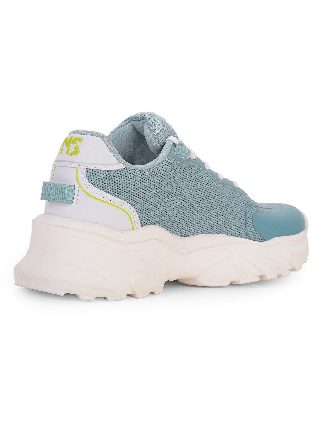 North Star Women's Light Green Casual Lace-up Sneakers - Light Green