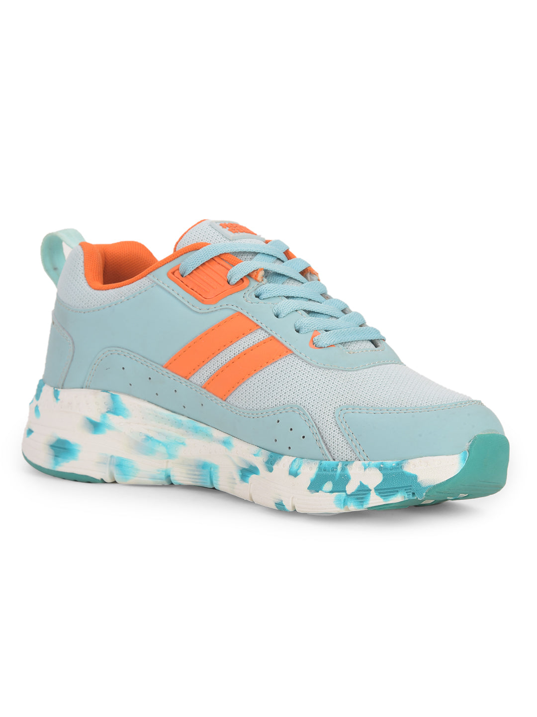 North Star Women's Light Green Casual Lace-up Sneakers - Light Green