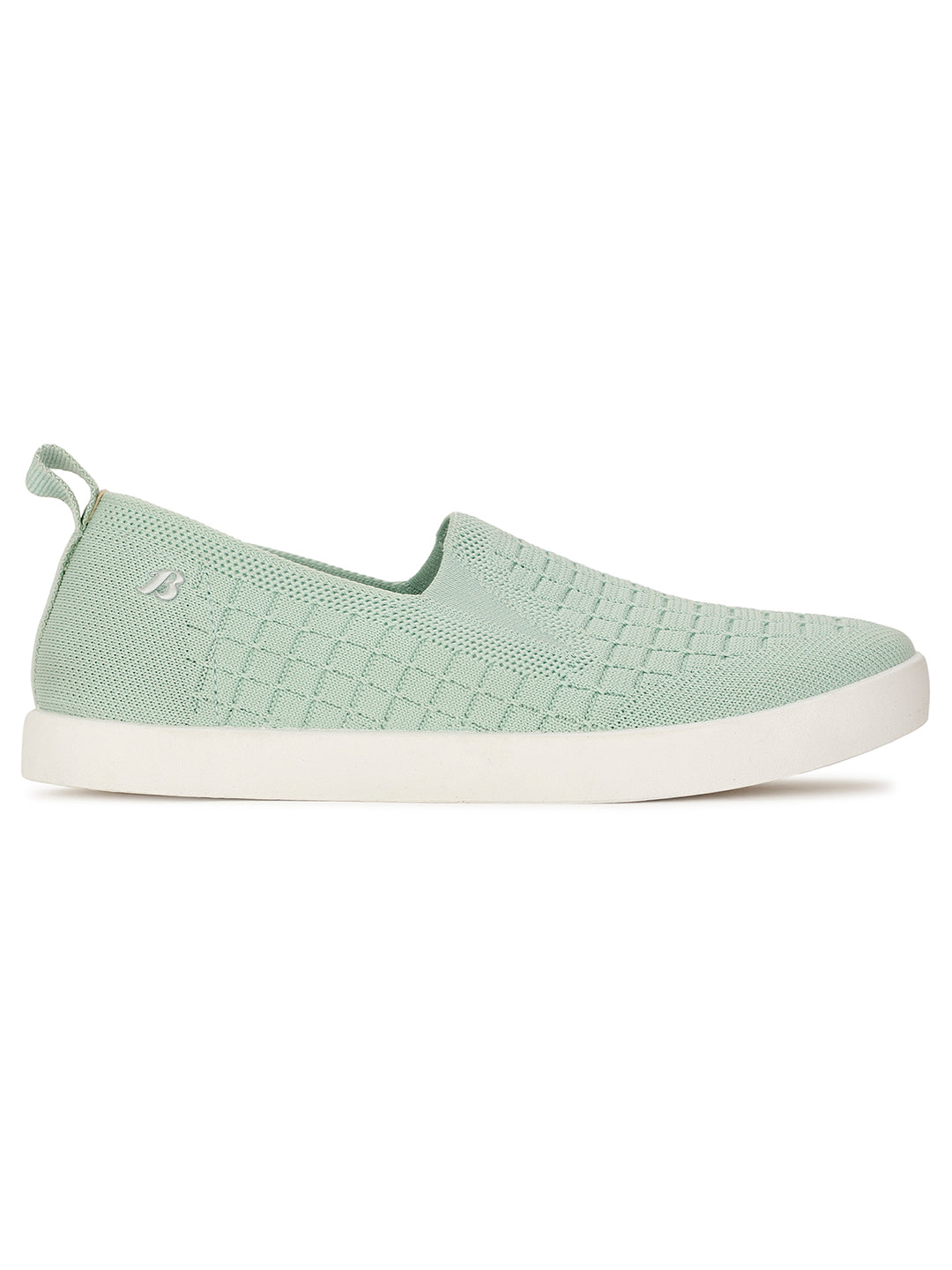 Bata Women Green Casual Slip-on Shoes - Green - View 2