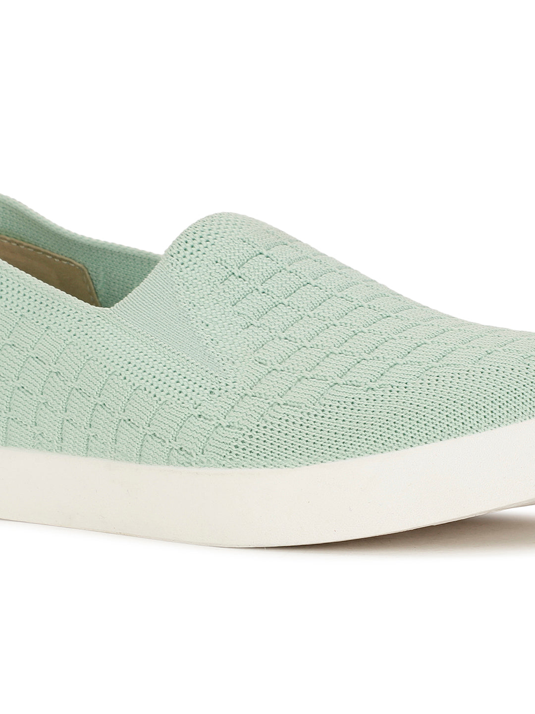 Bata Women Green Casual Slip-on Shoes - Green - View 5