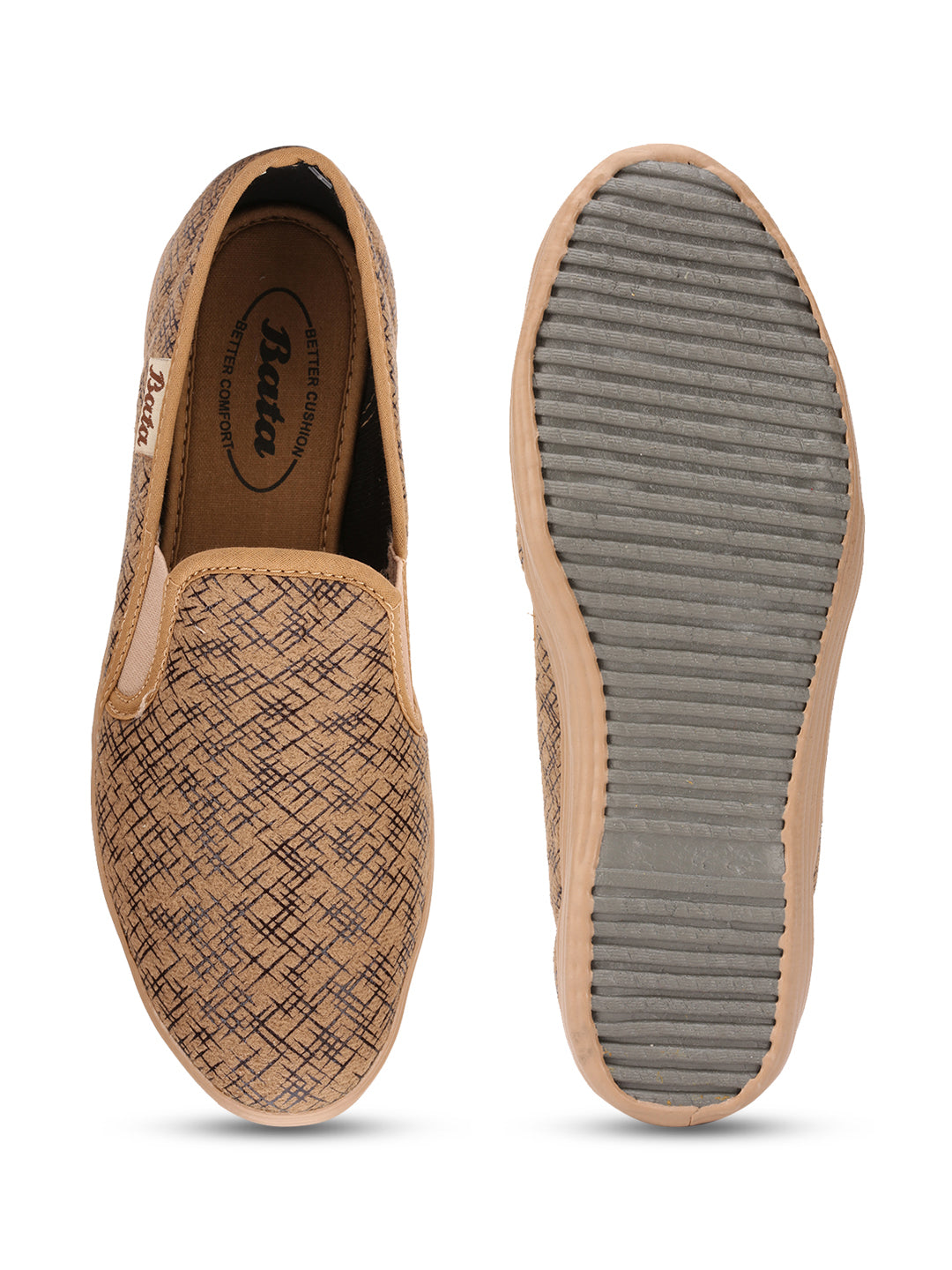 Bata Women Beige Casual Ballerina - Beige - View 4