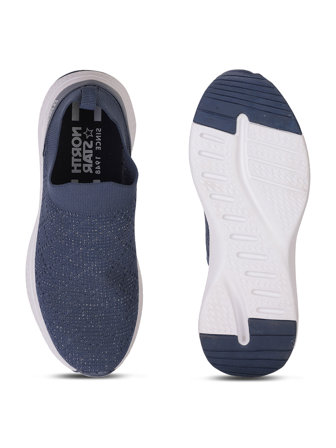 North Star Women Blue Casual Slip-on Shoes - Blue - View 4
