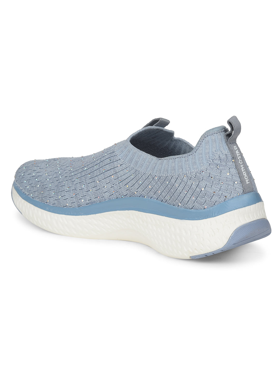 North Star Women Blue Casual Slip-on Shoes - Blue - View 3