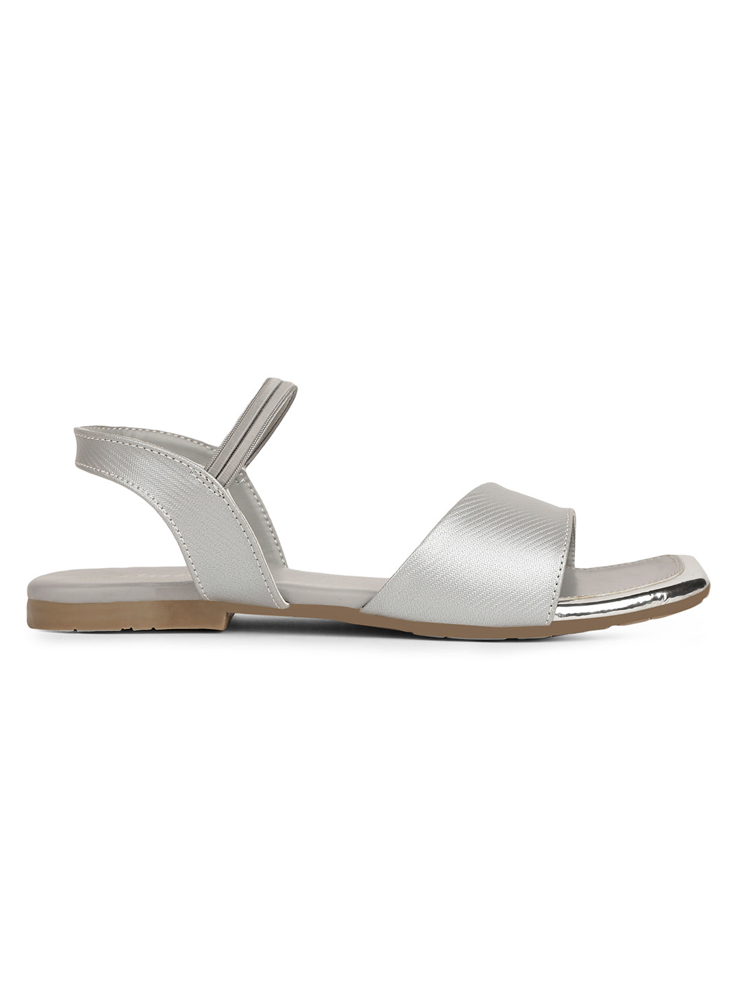 Bata Women Natural Casual Flat Sandal - Natural - View 2