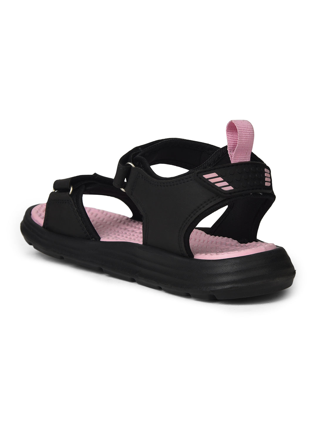 Power Women Pink Velcro Strap Sporty Sandal - Pink - View 3