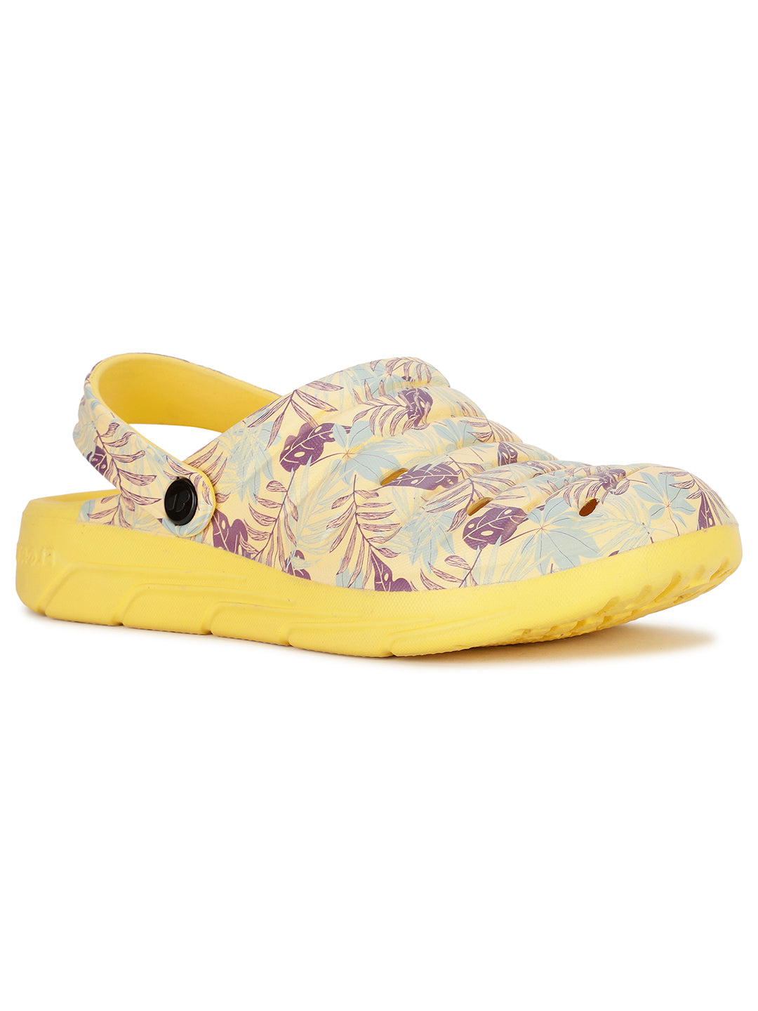Floatz Women's Yellow Casual Waterproof Clogs - Yellow