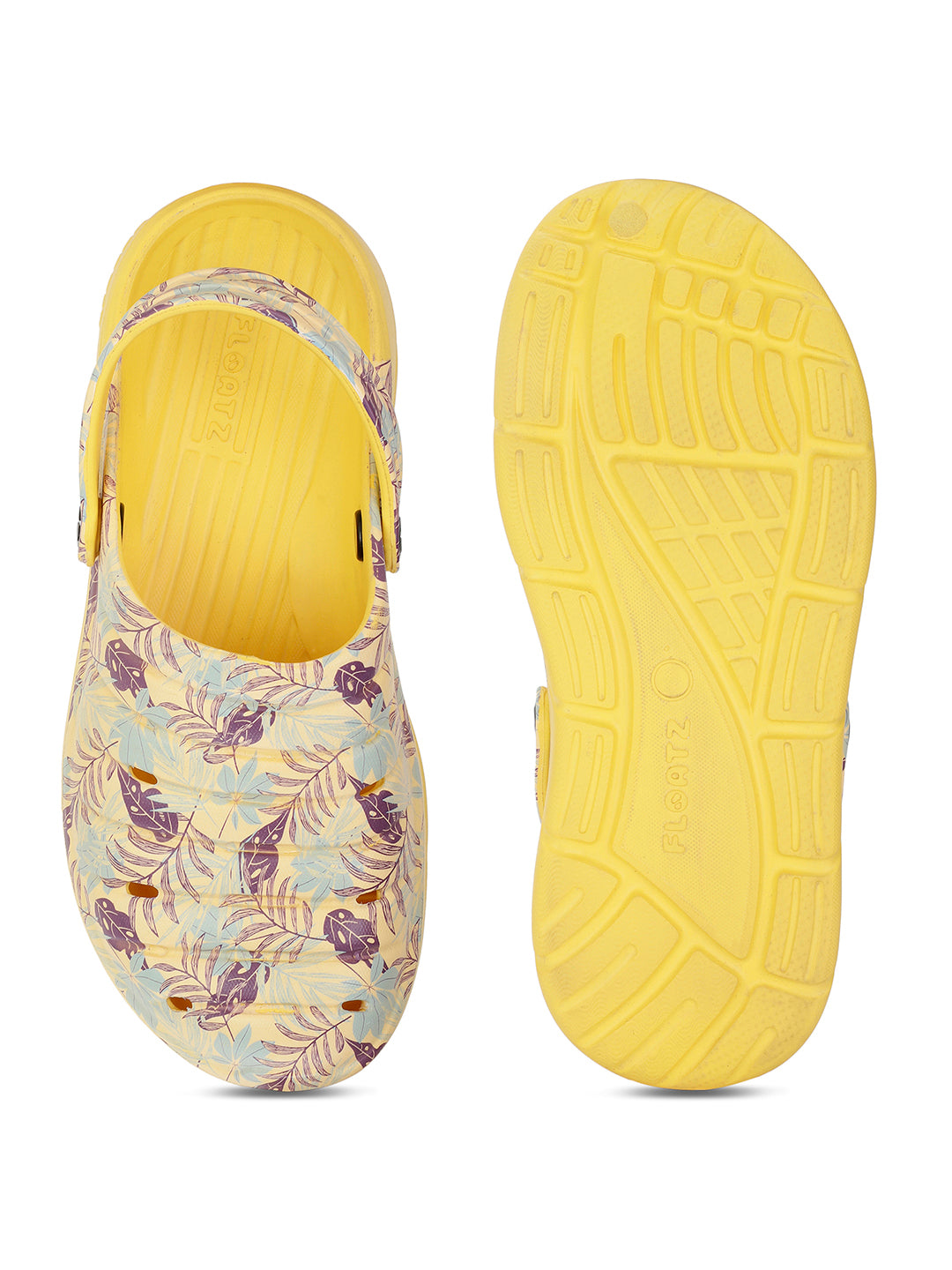 Floatz Women's Yellow Casual Waterproof Clogs - Yellow