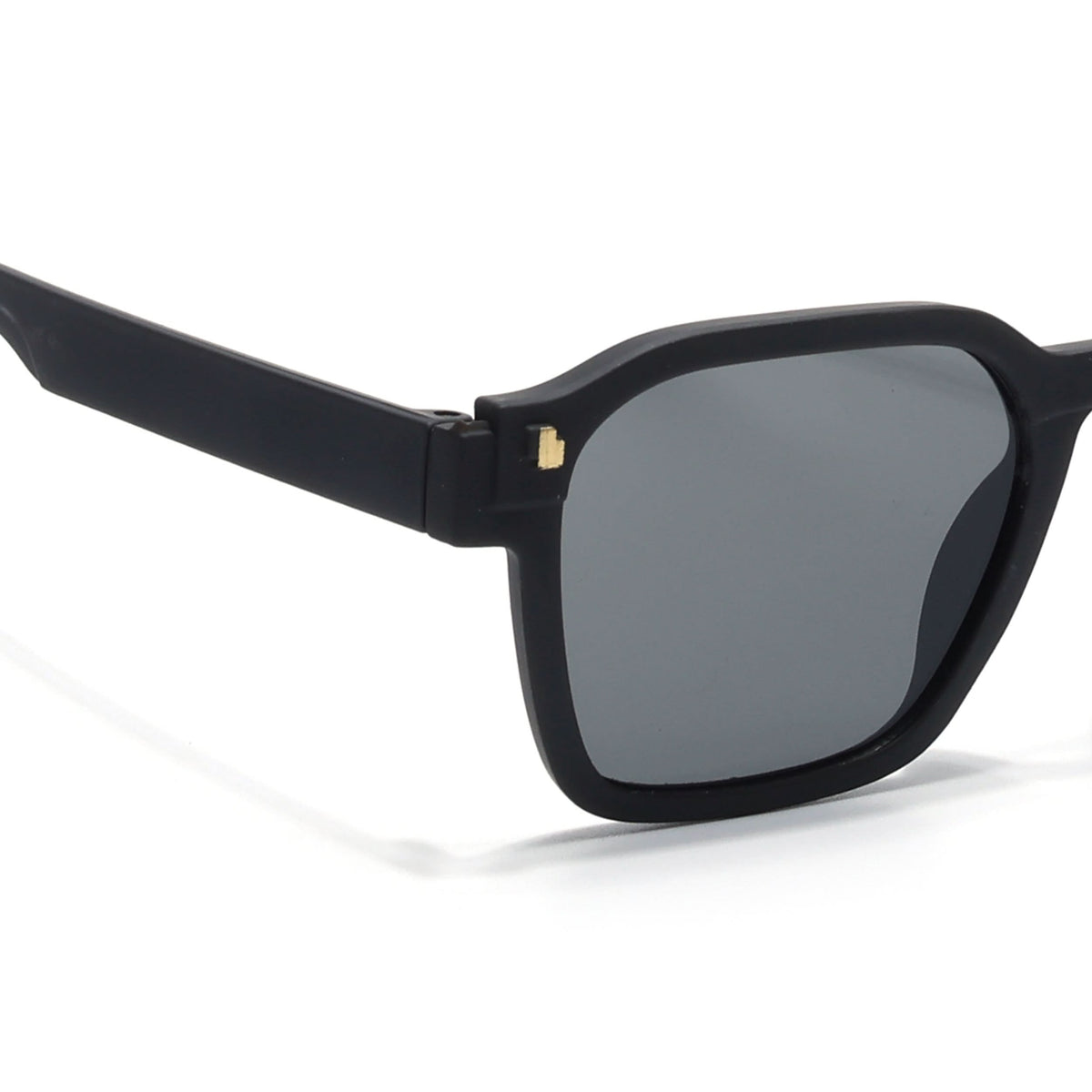 Eyejack Black Square Sunglasses for Men and Women - Style 1044 - view 4