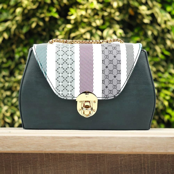 Chic on the Go: The Leather Sling Style (MultiColors)