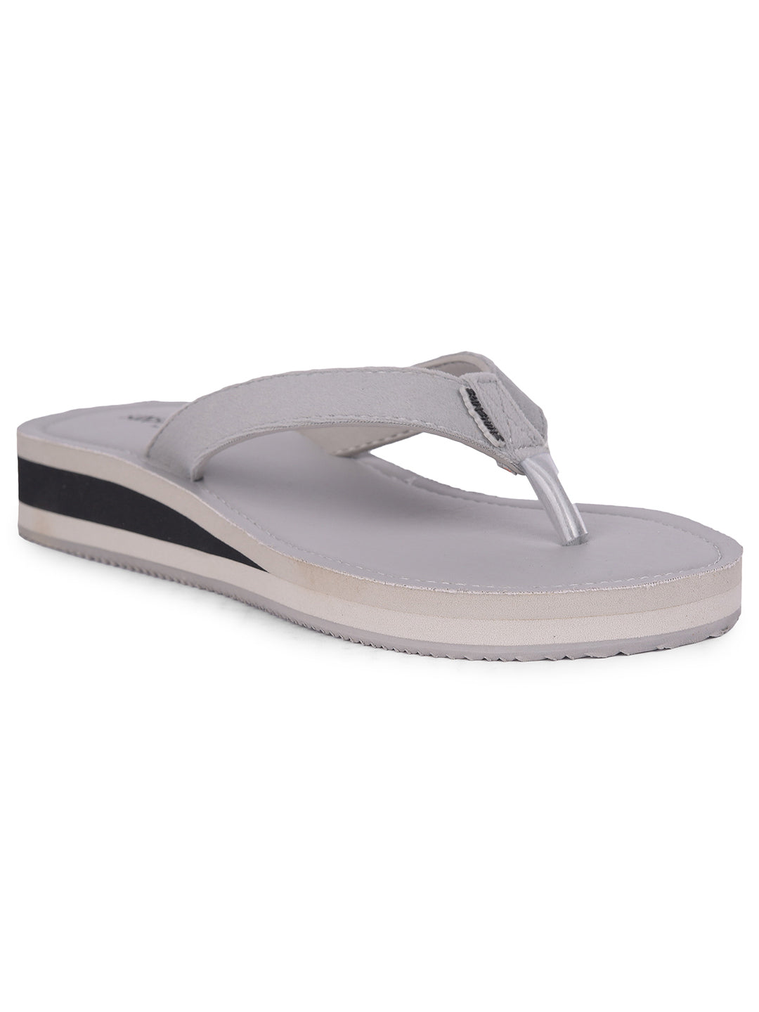 Bata Women Grey Casual Flip-Flop - Grey - View 1