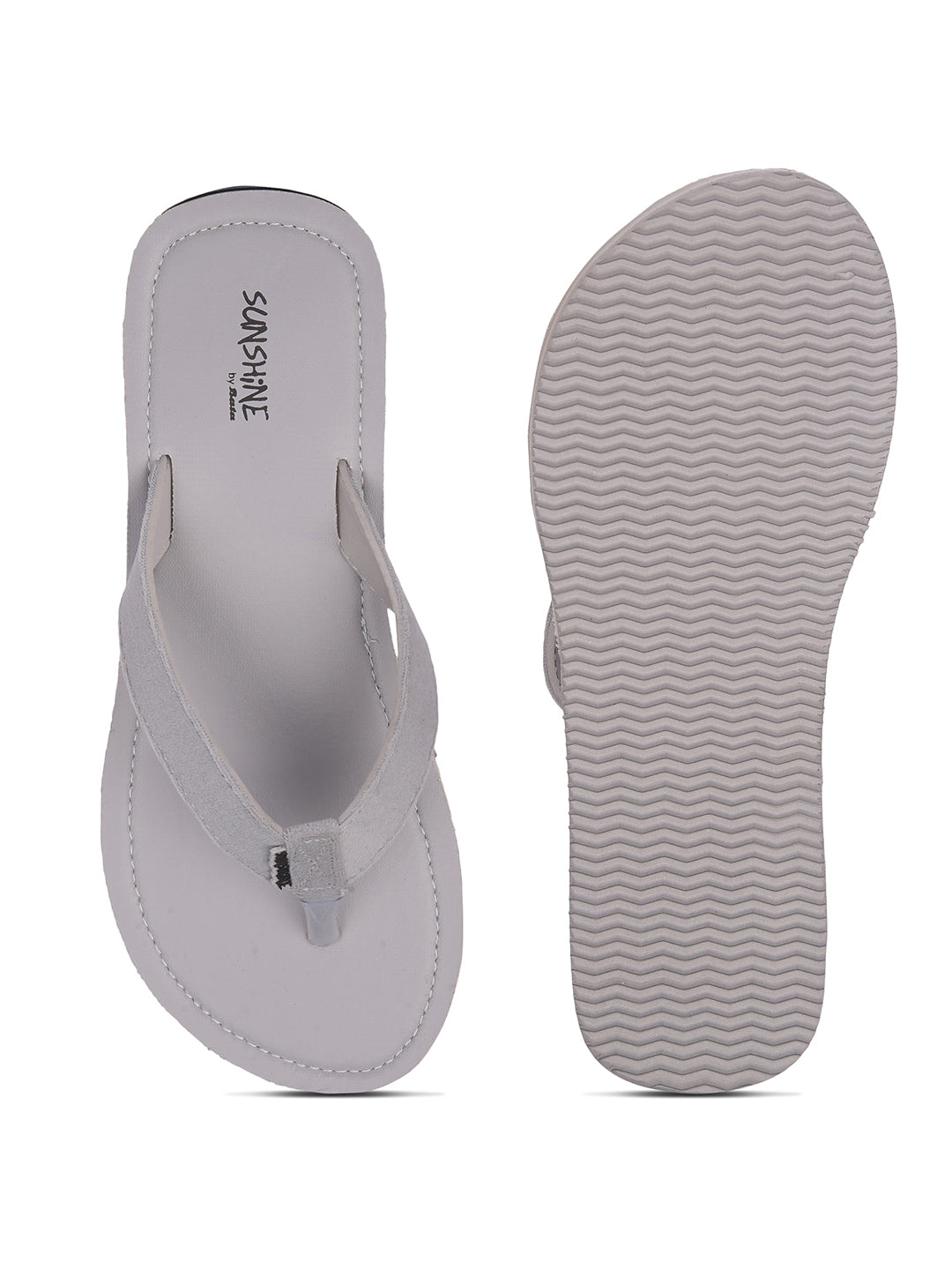 Bata Women Grey Casual Flip-Flop - Grey - View 4