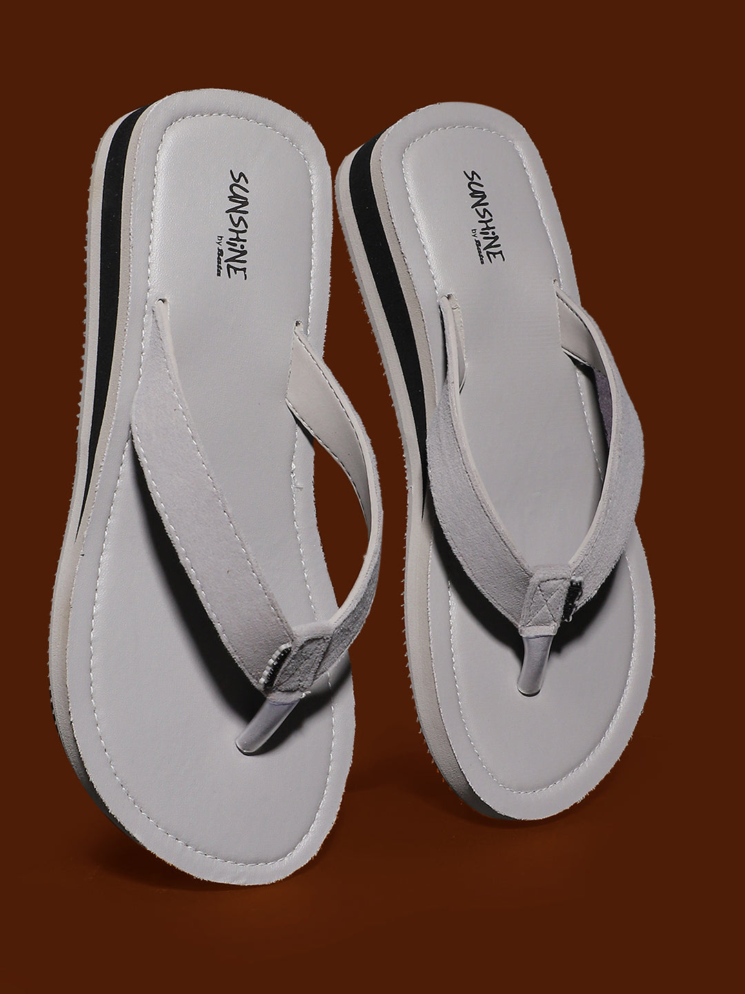 Bata Women Grey Casual Flip-Flop - Grey - View 6