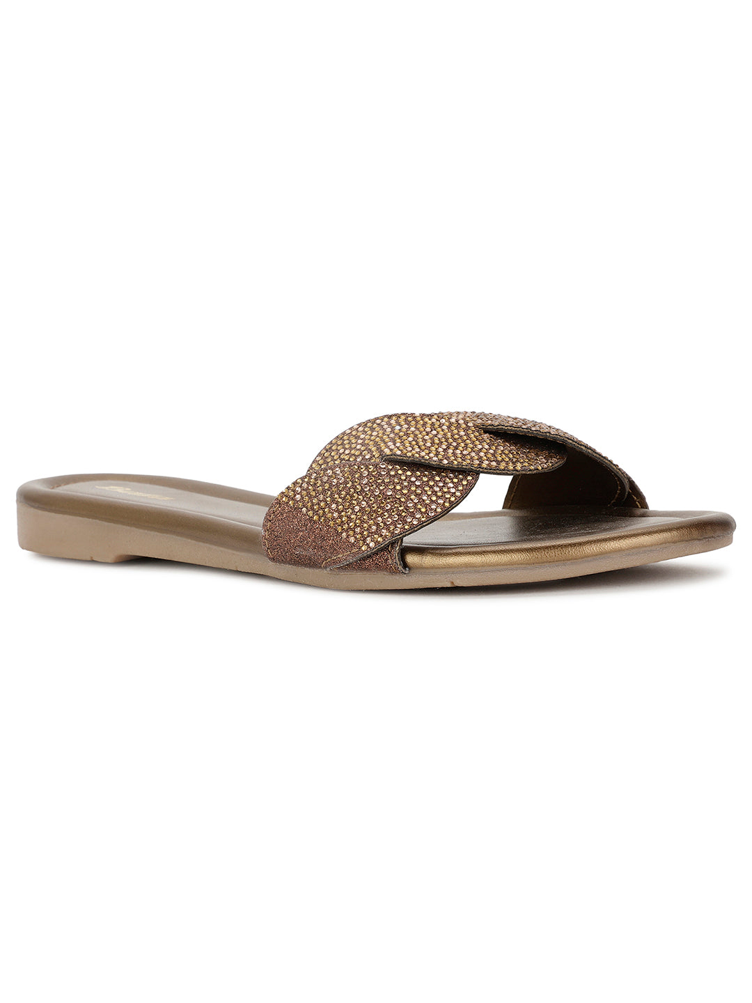 Bata Women Brown Casual Mule Flats - Brown - View 1