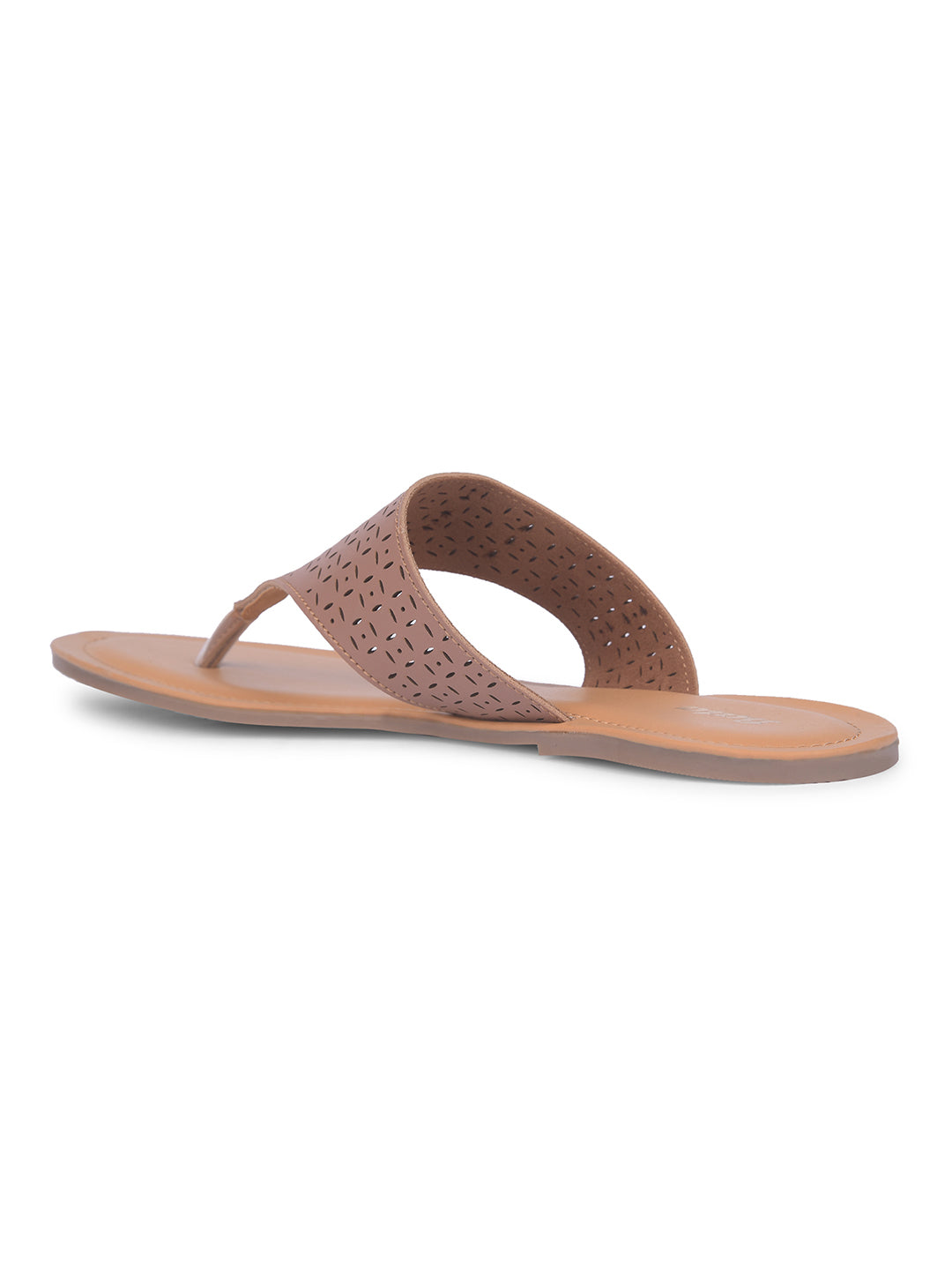 Bata Women Casual Thong Flats - Pink - View 3