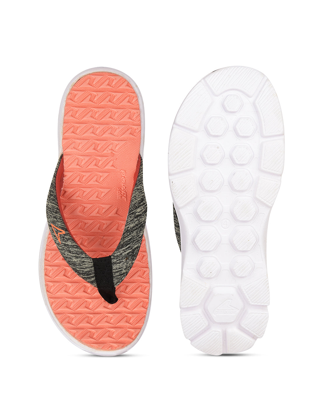 Power Women's Neon Pink Casual Flip-Flops - Neon Pink