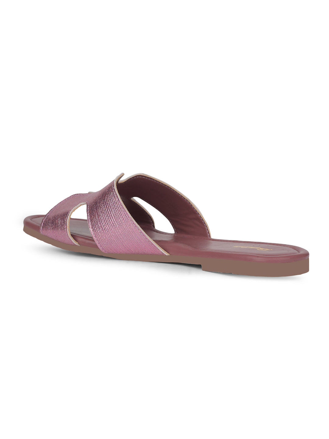 Bata Women Pink Casual Mule Flats - Pink - View 3