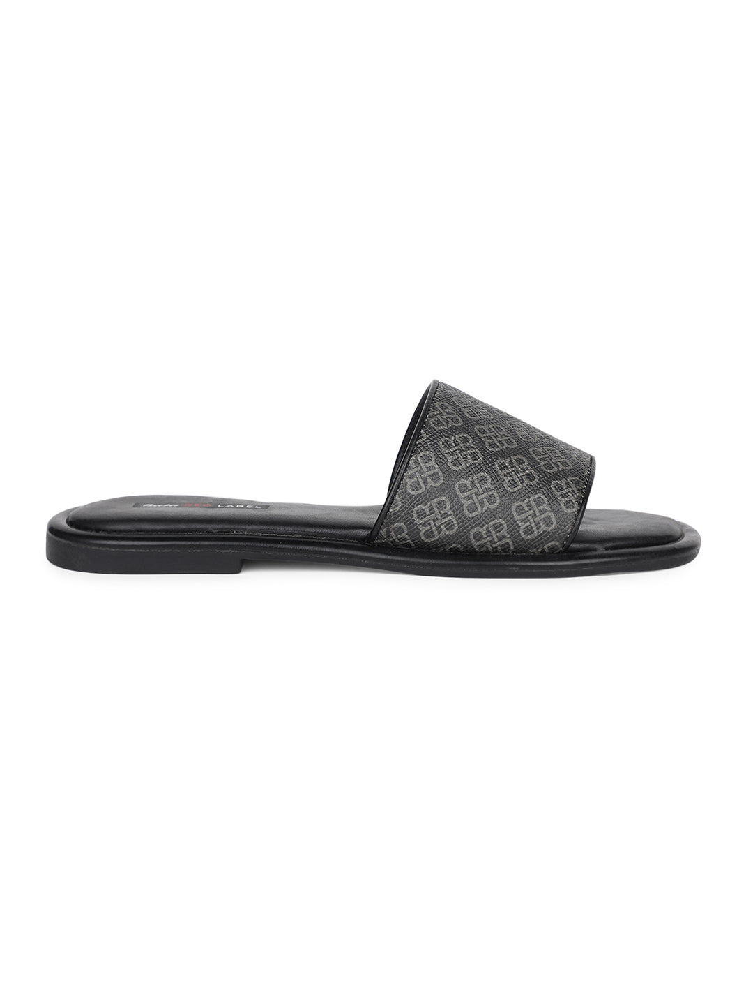 Bata Women Black Casual Mule Flats - Black - View 2