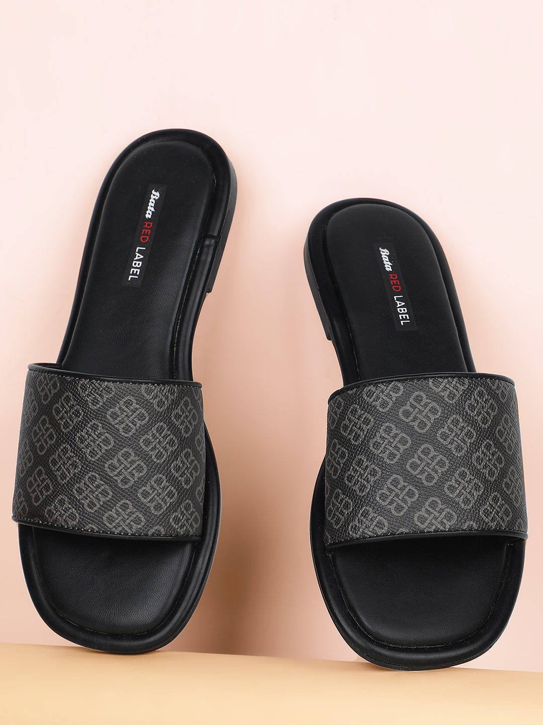 Bata Women Black Casual Mule Flats - Black - View 6