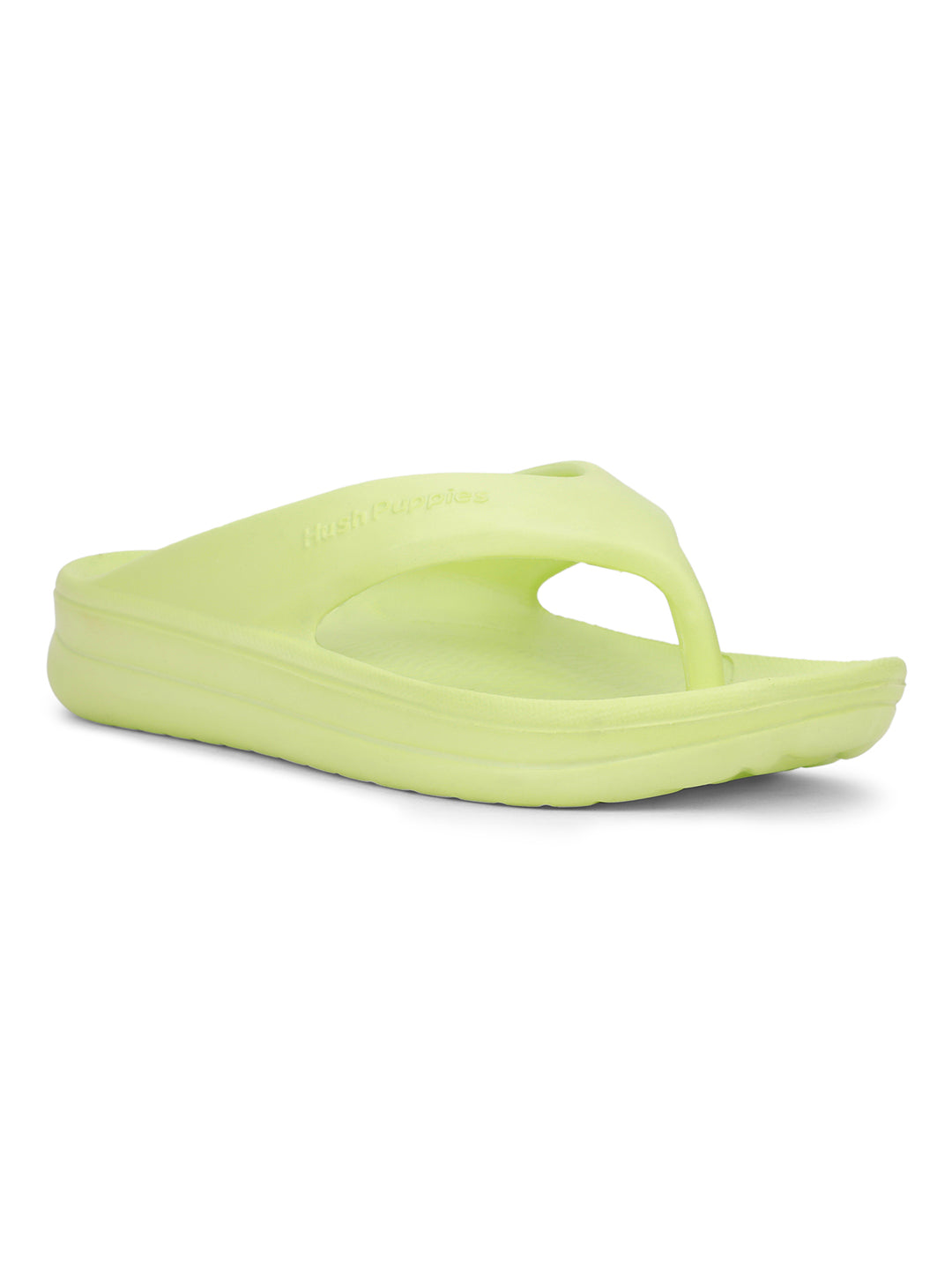 Hush Puppies Women Olive Casual Flip-Flop - Olive - View 1
