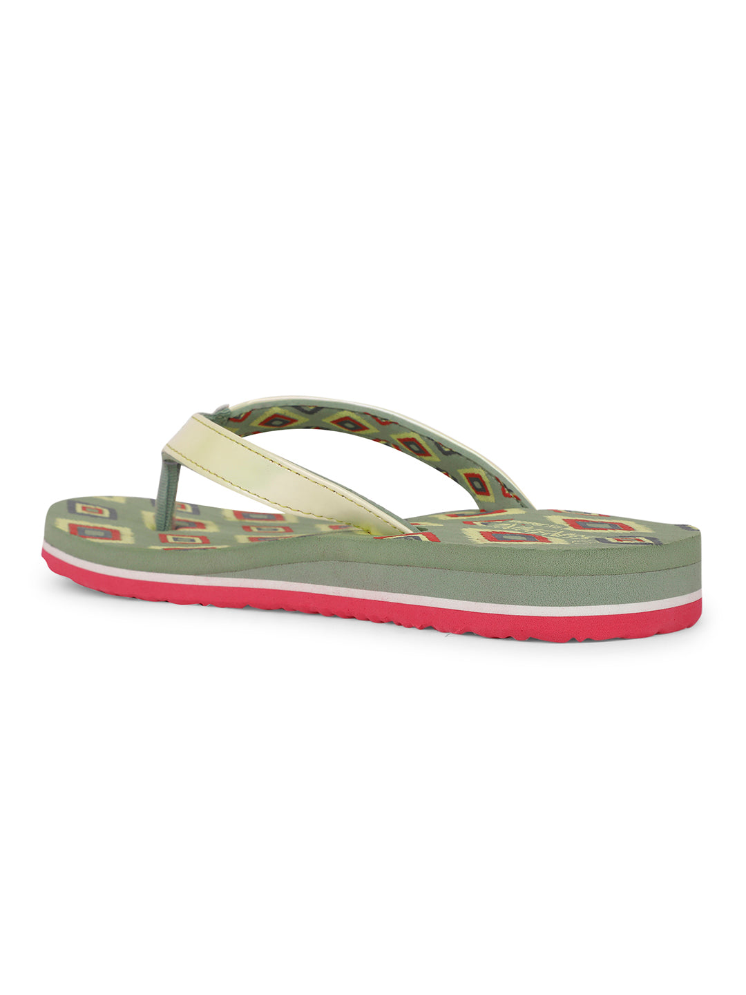Bata Women Light Green Casual Flip-Flop - Light Green - View 3
