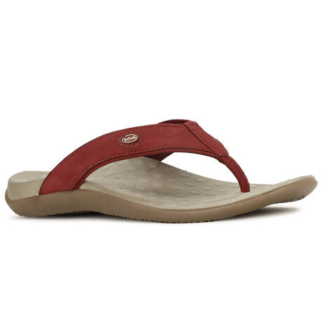 Scholl Women Red Casual Thong Flats