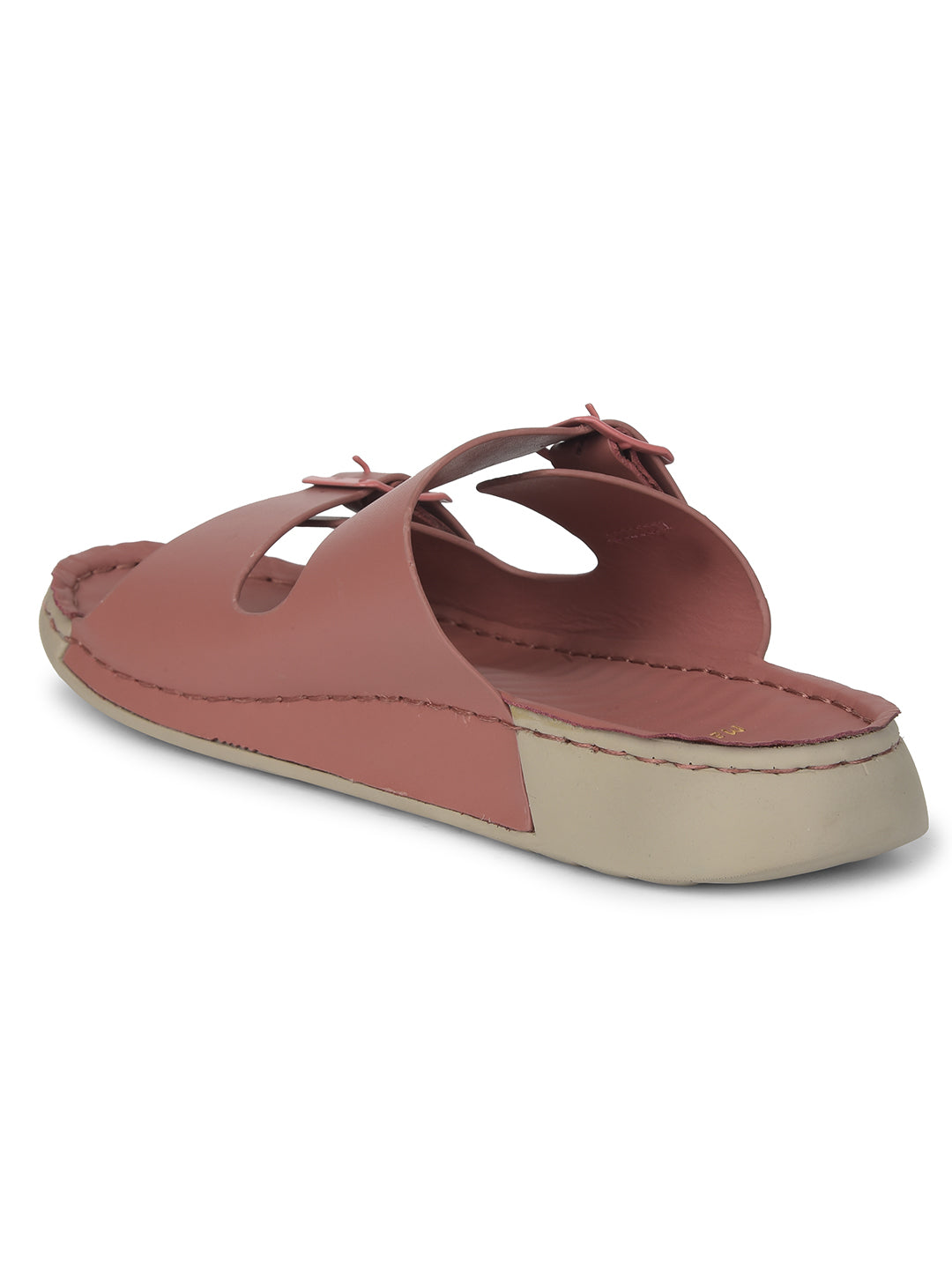 Scholl Women Pink Platform Heel Mule Sandal - Pink - View 3