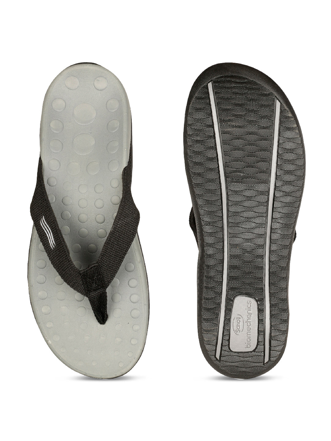 Scholl Women Black Casual Flip-Flop - Black - View 4