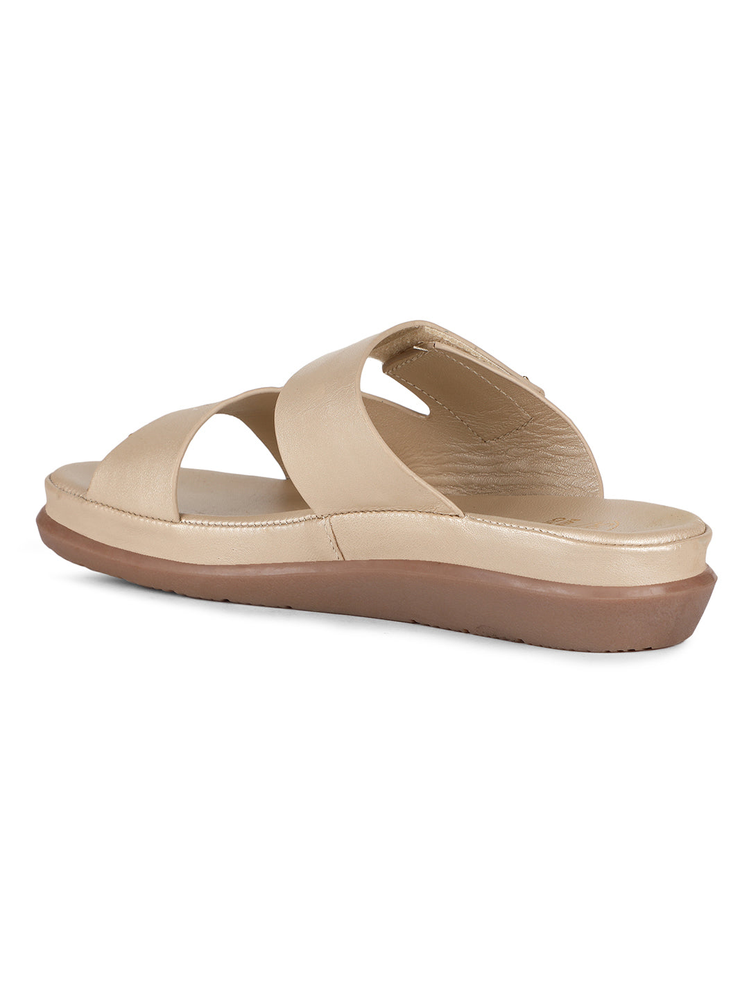 Scholl Women Off White Platform Heel Mule Sandal - Off White - View 3