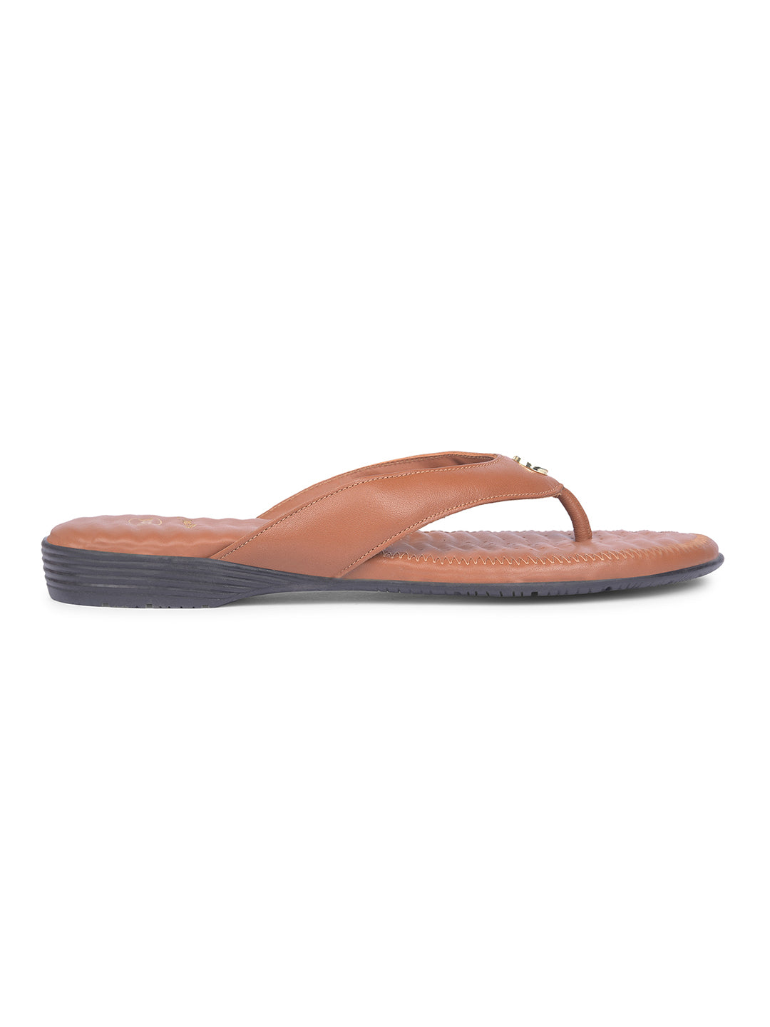 Scholl Women Tan Casual Thong Flats - Tan - View 2
