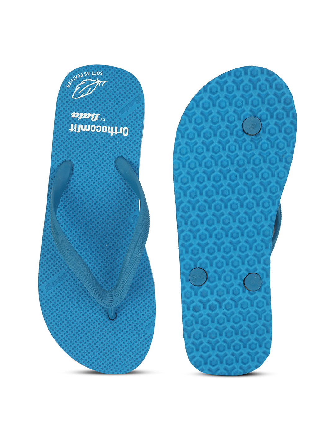 Bata Women Blue Casual Flip-Flop - Blue - View 4