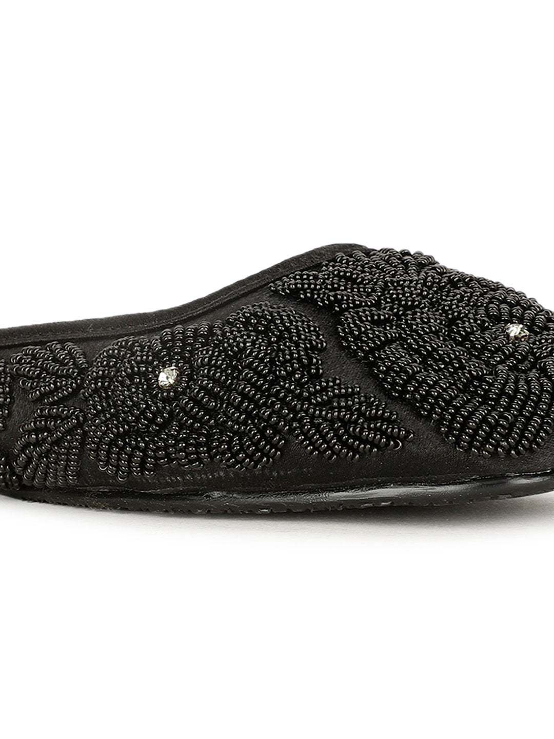 Bata Women's Black Flat Ballerina Shoes - Black