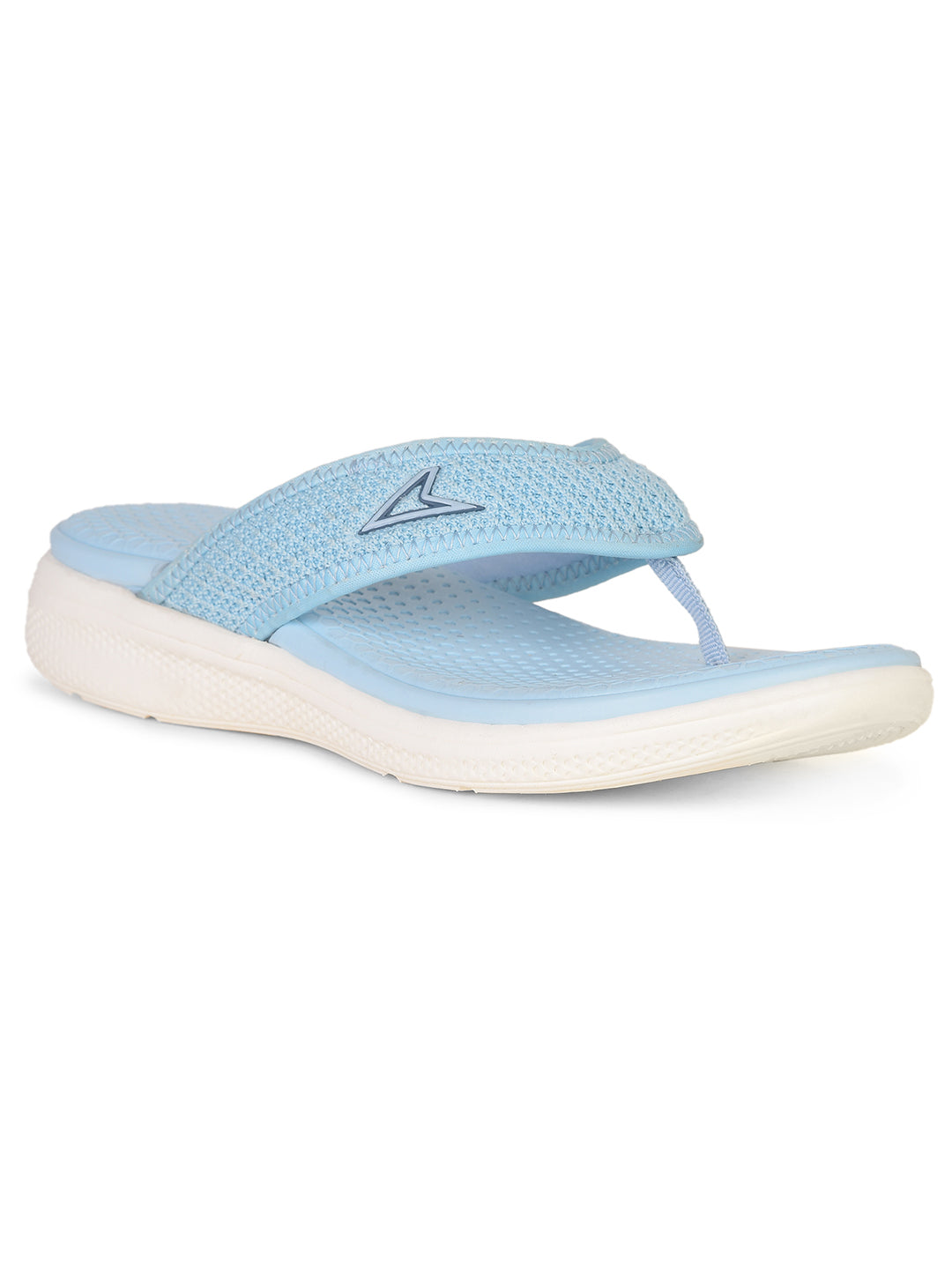 Power Women Blue Casual Flip-Flop - Blue - View 1