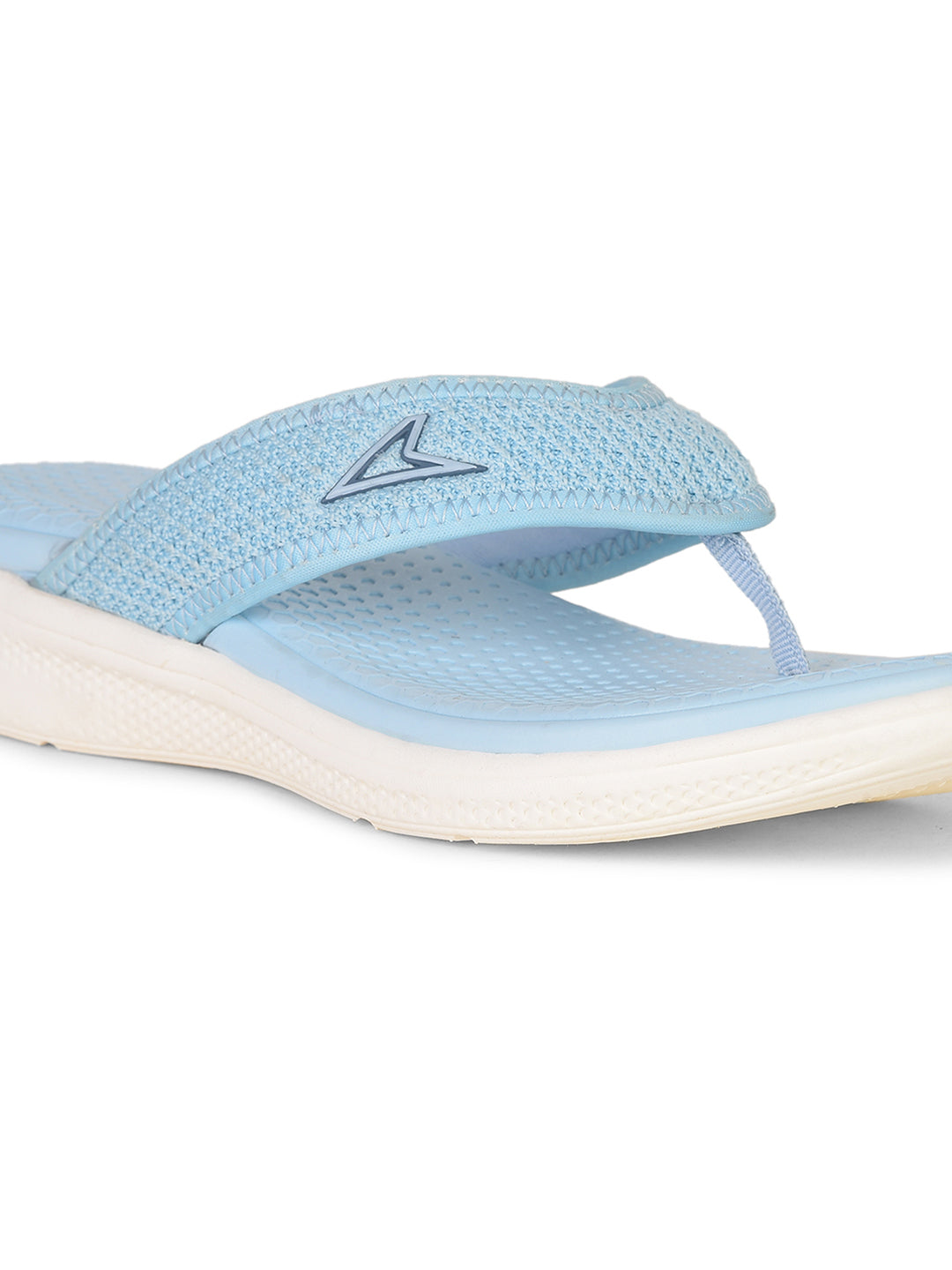 Power Women Blue Casual Flip-Flop - Blue - View 5