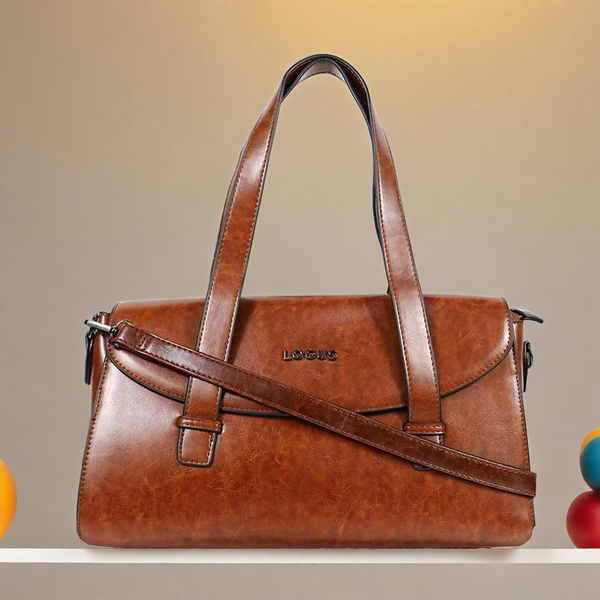 Classic Brown 3-in-1 Handbag Set – Handbag, Crossbody & Wallet Combo