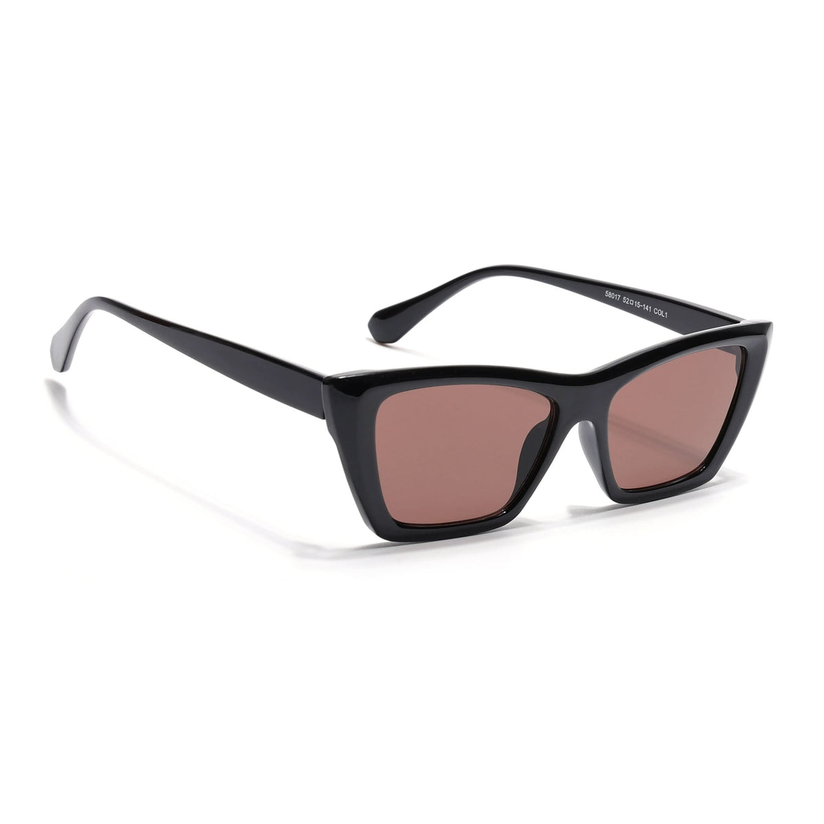 Eyejack Black Cateye Sunglasses for Men and Women - Style 1107 - view 2