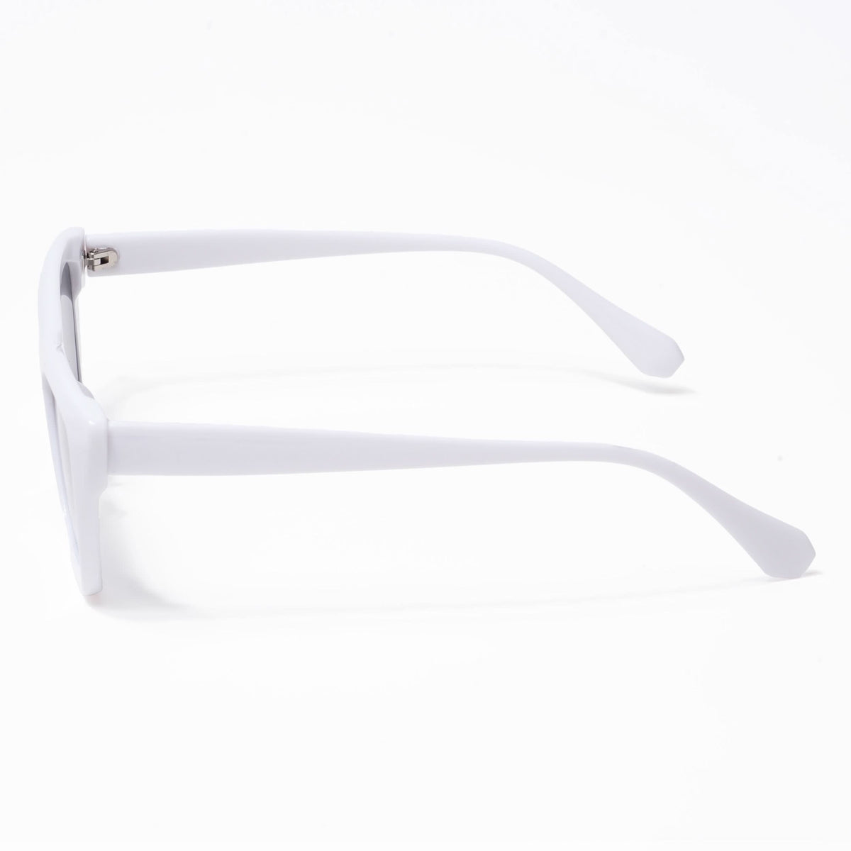 Eyejack White Cateye Sunglasses for Men and Women - Style L543 - view 4